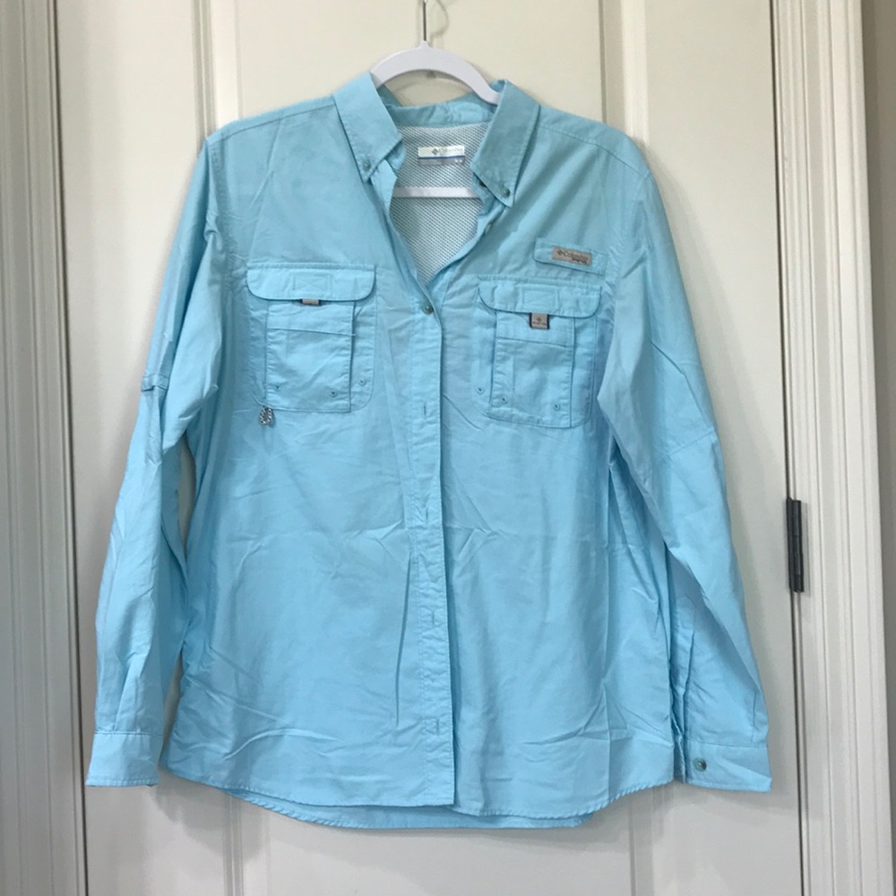 Men’s Columbia fishing shirt